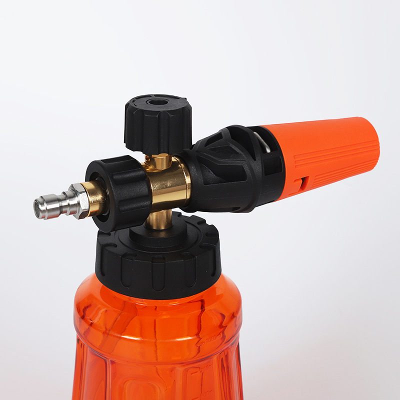 Nagynyomású vízpisztoly 1/4 gyors dugó hab edény