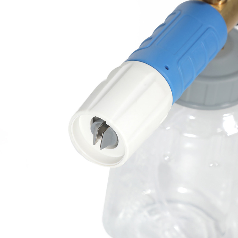 Ágazat alakú, nagynyomású autómosó pa hab edény