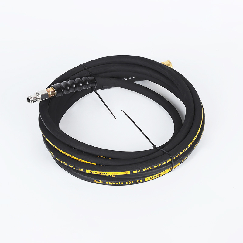 Nagynyomású autómosó gép vízkiadó gumi tömlő