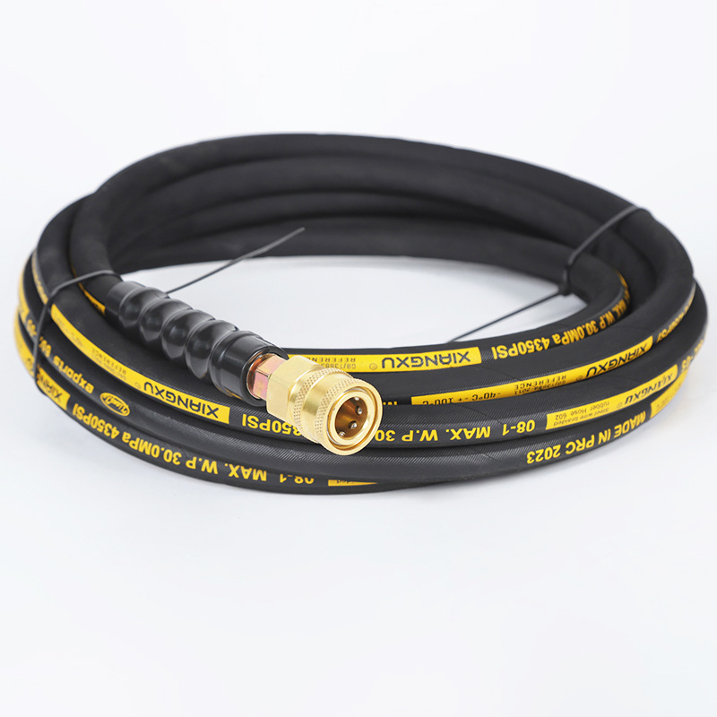 Nagynyomású autómosó gép vízkiadó gumi tömlő