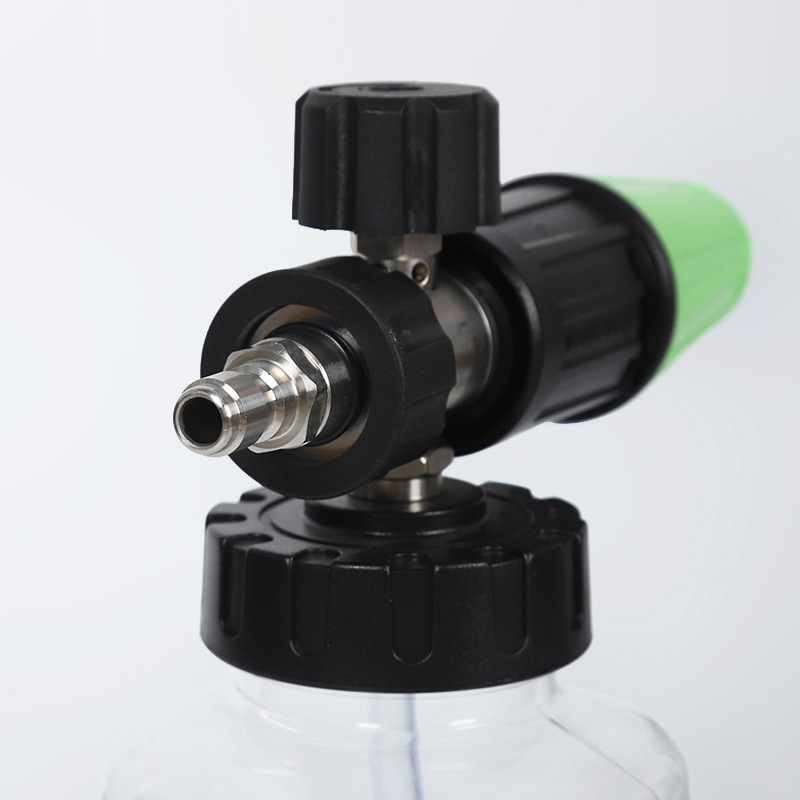 Nagynyomású autómosó állítható hab edény