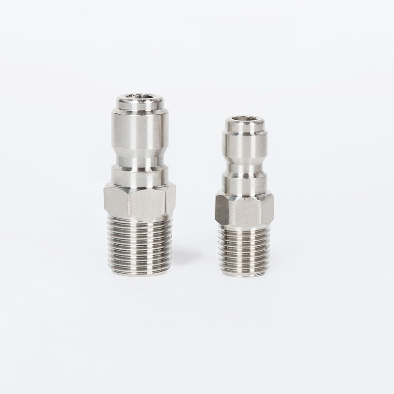 Rozsdamentes acél gyors csatlakozó 3/8 Gyors dugó kiegészítők