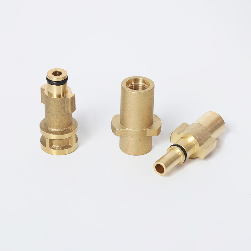 Nagynyomású autó mosógép tiszta rézcsatlakozó