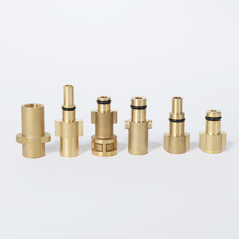 Nagynyomású autó mosógép tiszta rézcsatlakozó