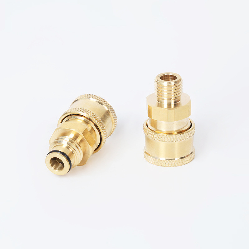 Autómosó víz fúvóka fej konverzió 1/4 Union gyors dugó