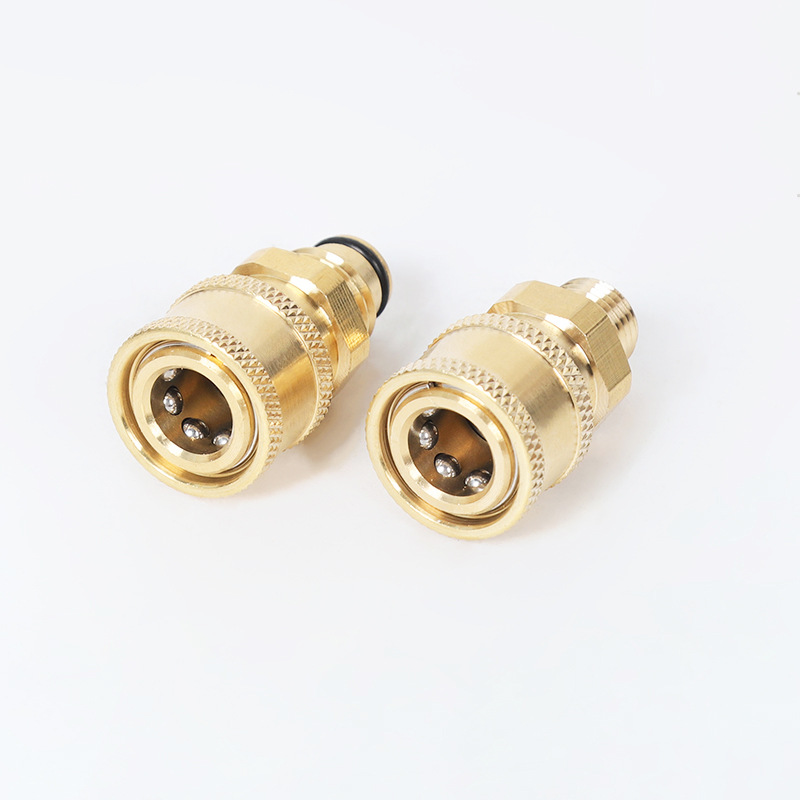 Autómosó víz fúvóka fej konverzió 1/4 Union gyors dugó