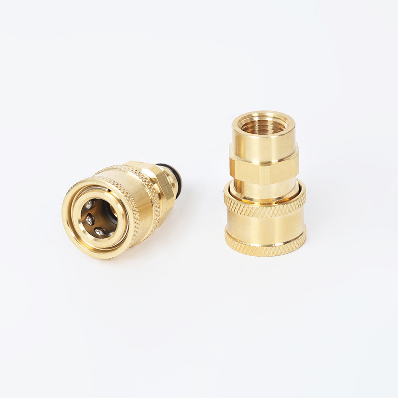 Autómosó víz fúvóka fej konverzió 1/4 Union gyors dugó