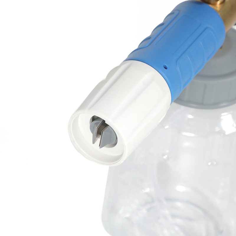 Kereskedelmi nagynyomású átlátszó autómosó pa edény nagy szájjal