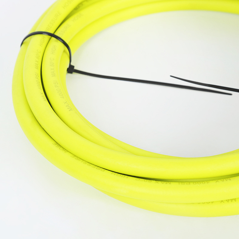 Háztartási nagynyomású tisztítógép kopásálló fonott vízkiadó tömlő