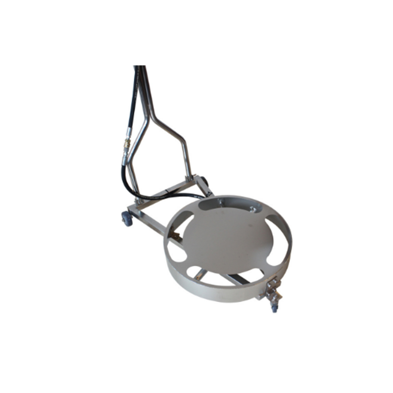 Nagynyomású rozsdamentes acél felület tisztítószer kerekekkel