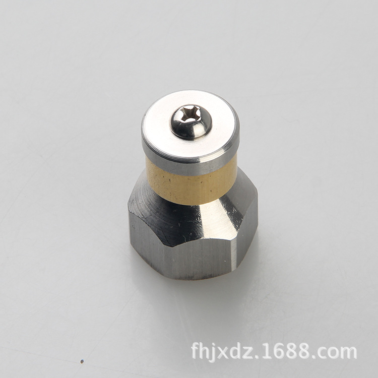 Rozsdamentes acél cső tisztító út hűtőpor permetező fúvóka