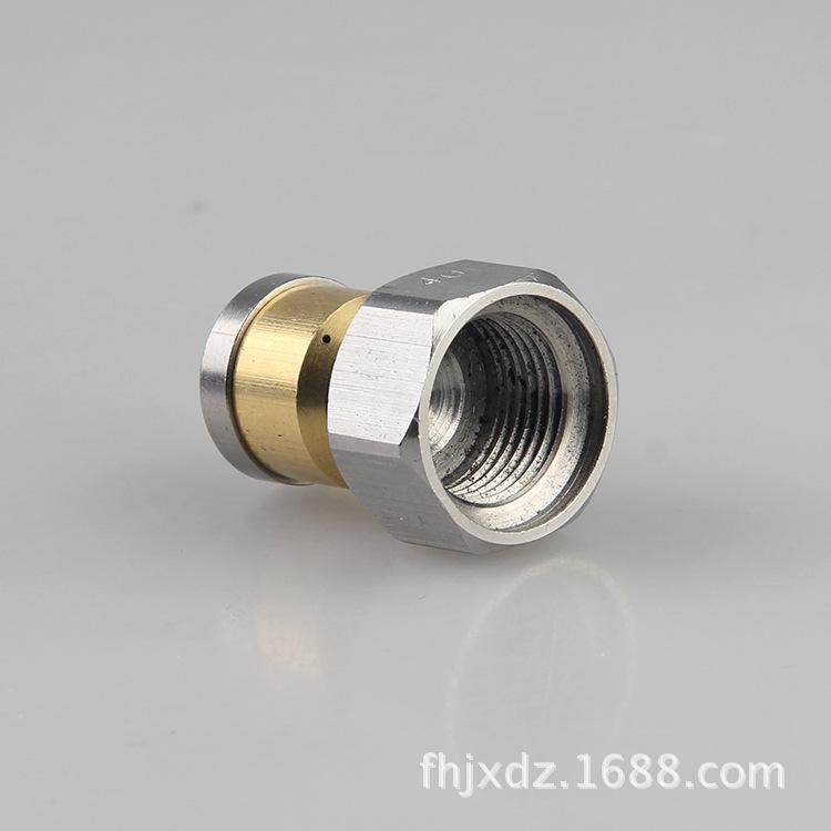 Rozsdamentes acél cső tisztító út hűtőpor permetező fúvóka